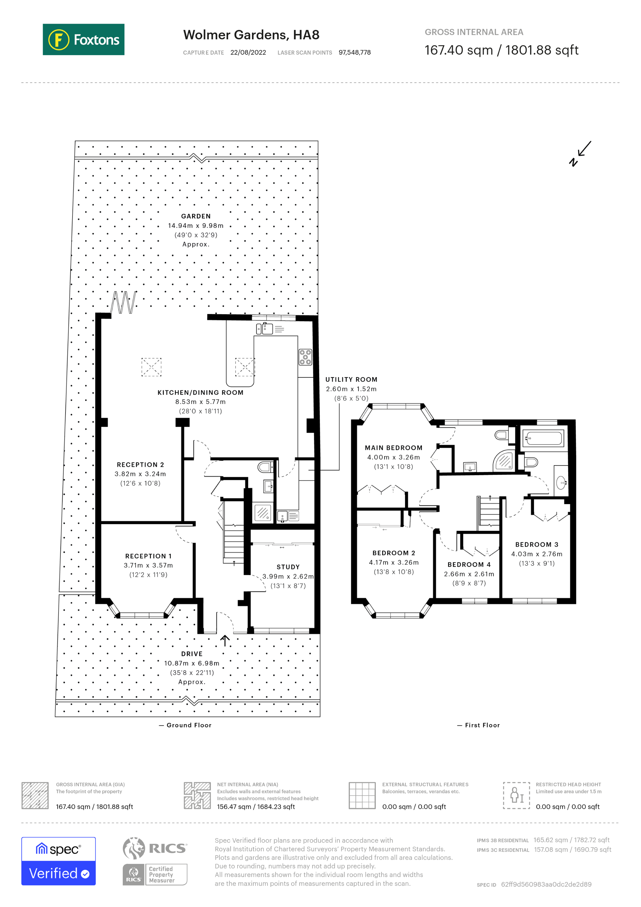 Wolmer Gardens, Edgware HA8, 4 bedroom detached house for sale