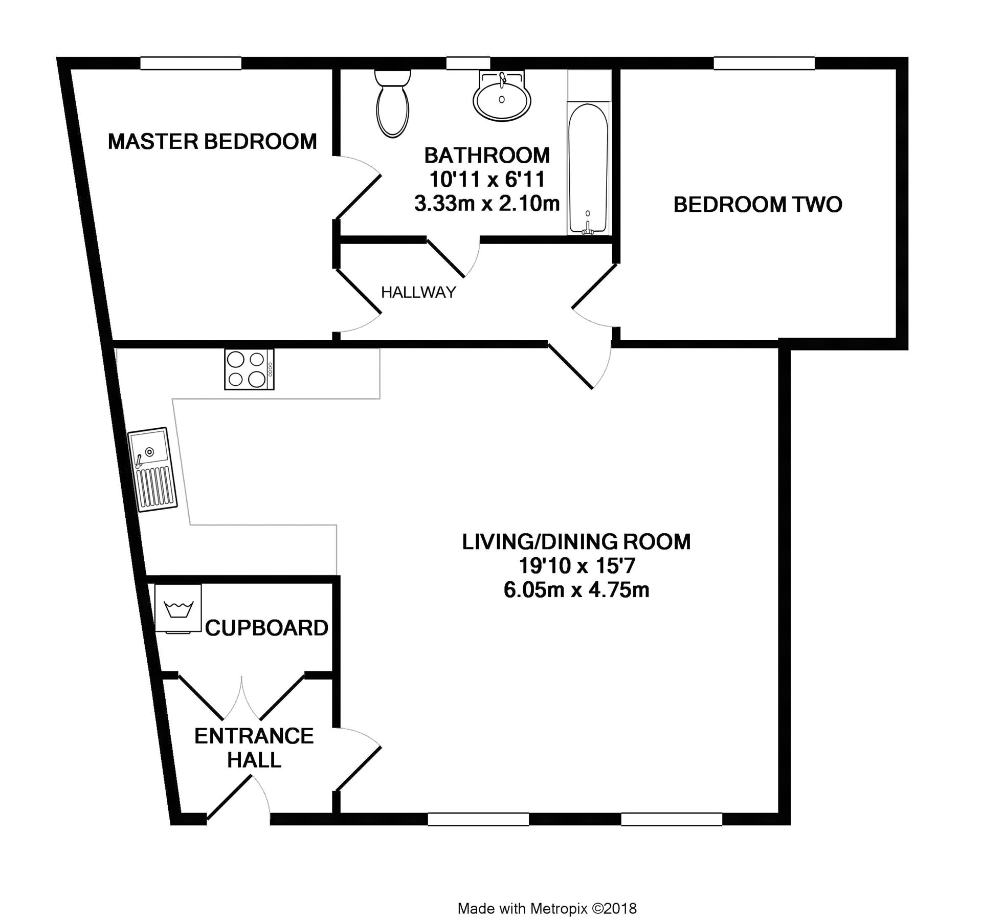2 Bedrooms Flat for sale in Fulmar Crescent, Jennett's Park, Bracknell, Berkshire RG12