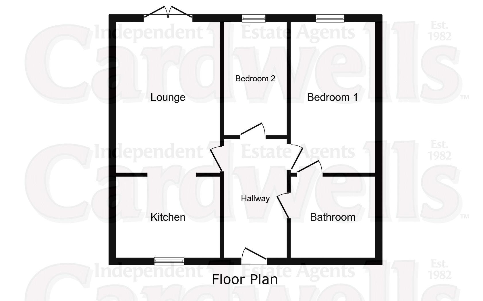 1 Manor Gardens, Hough Fold Way, Bolton floorplan