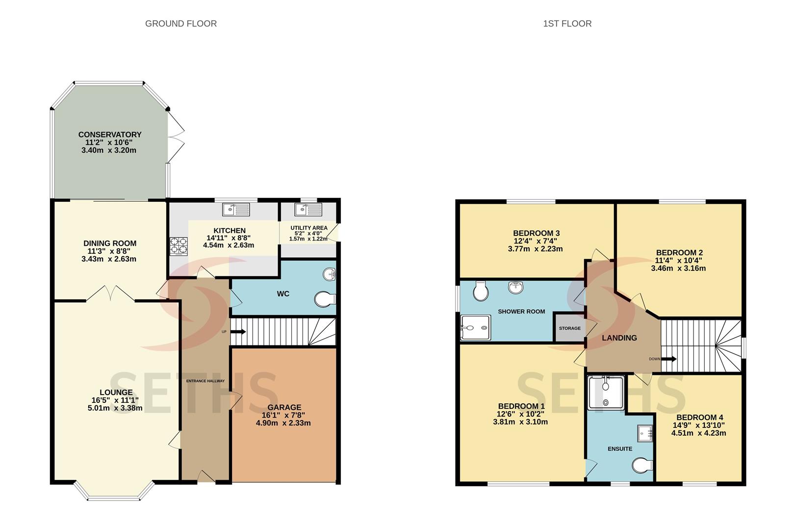 9, Cloverdale Road, Leicester floorplan