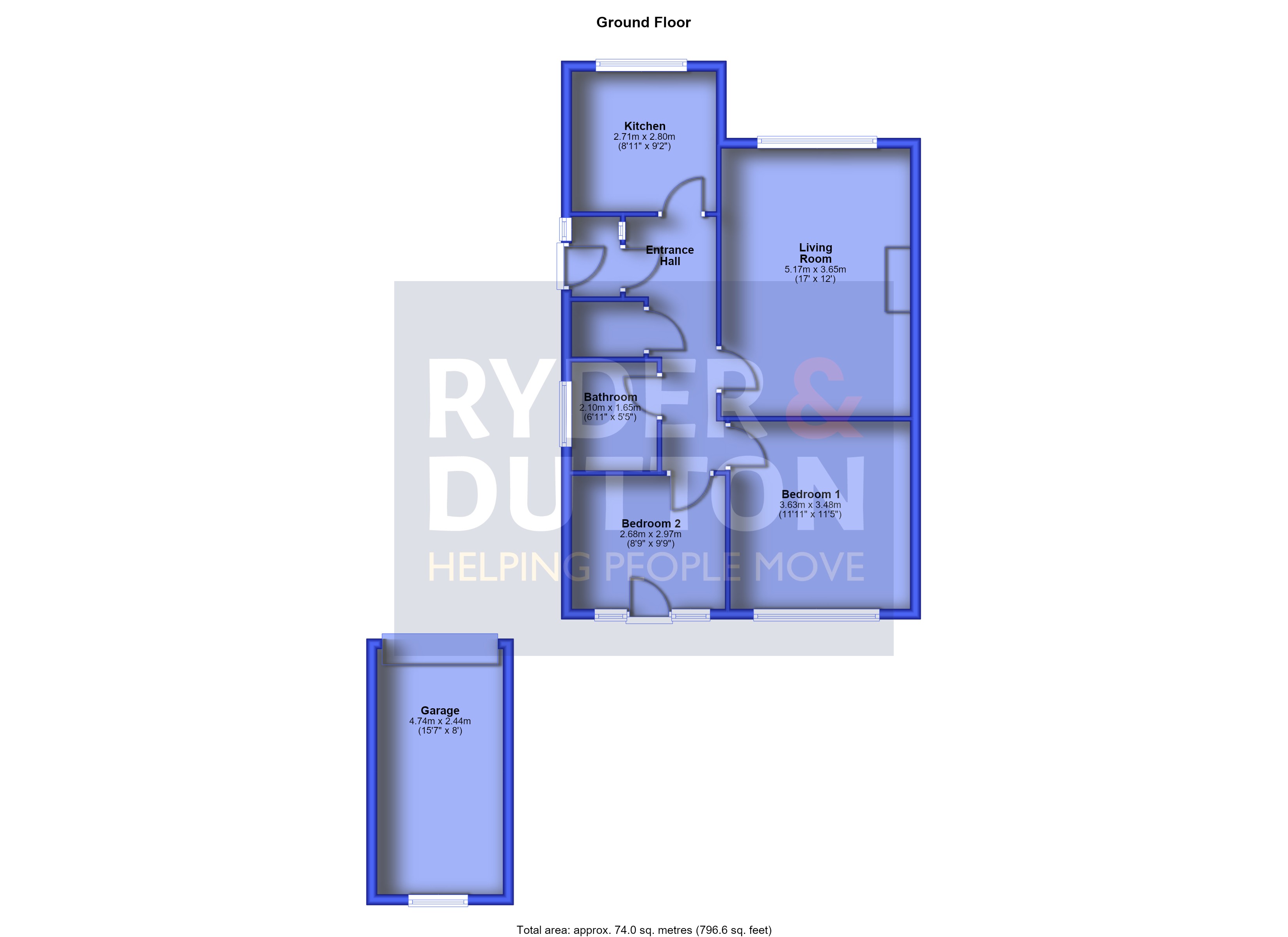 99, New Laithe Hill, West Yorkshire floorplan