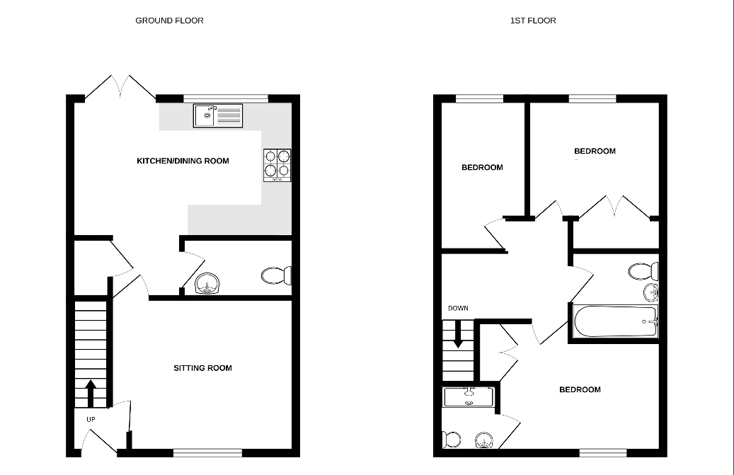 73, Hope Grant's Road, Aldershot floorplan