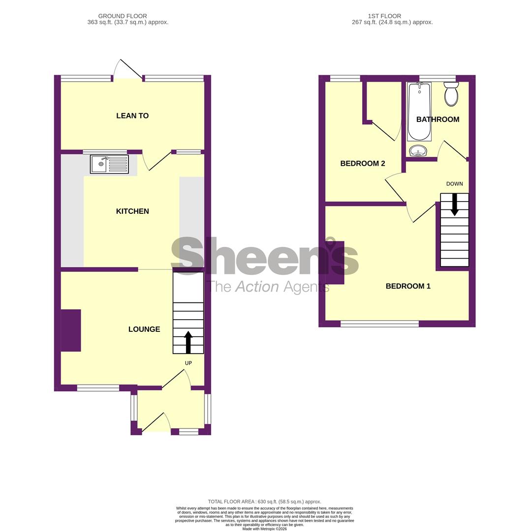40, Alton Park Road, Clacton-On-Sea floorplan