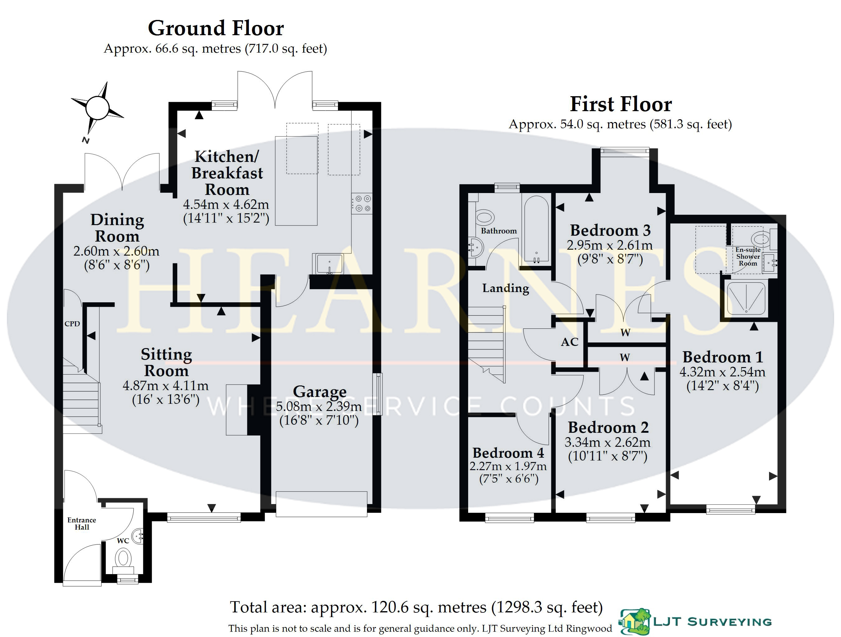 53, Hadrian Way, Corfe Mullen floorplan