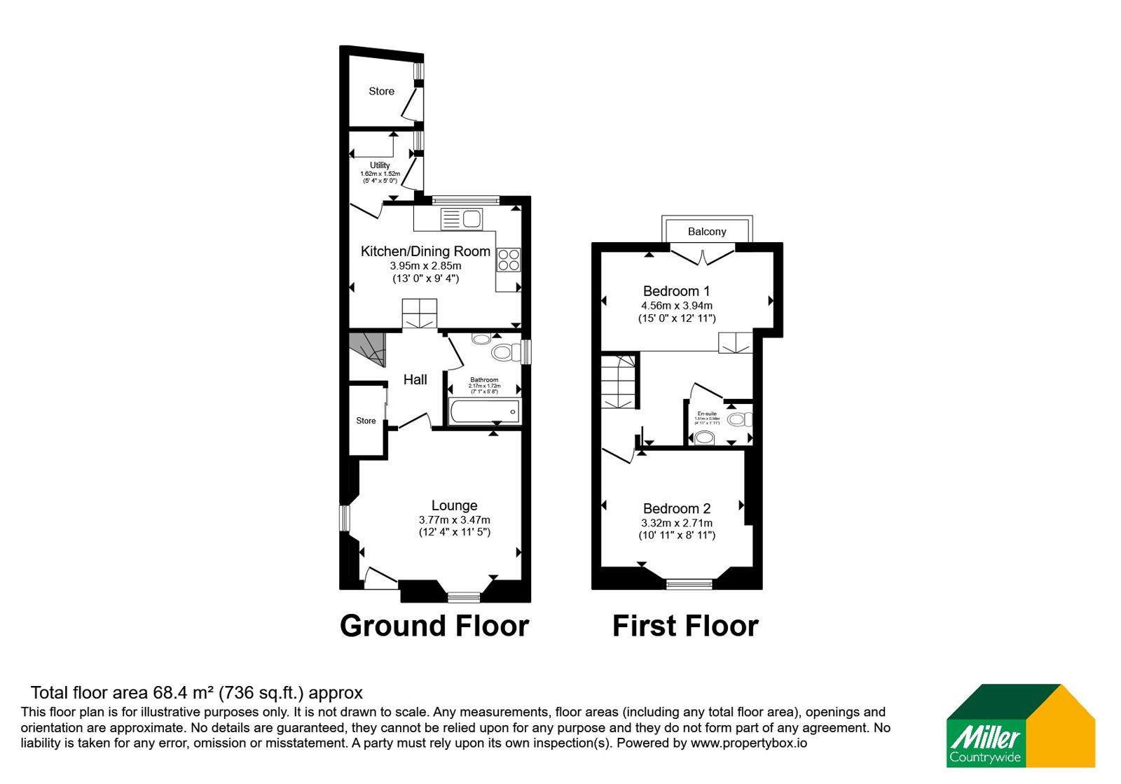 Penvista,, Turnpike Hill, Cornwall floorplan