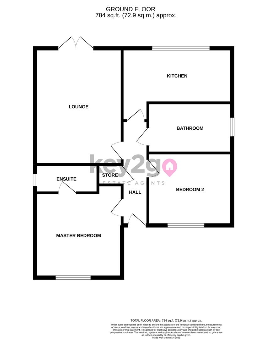 Draycott Road, North Wingfield, Chesterfield S42, 2 bedroom detached bungalow for sale