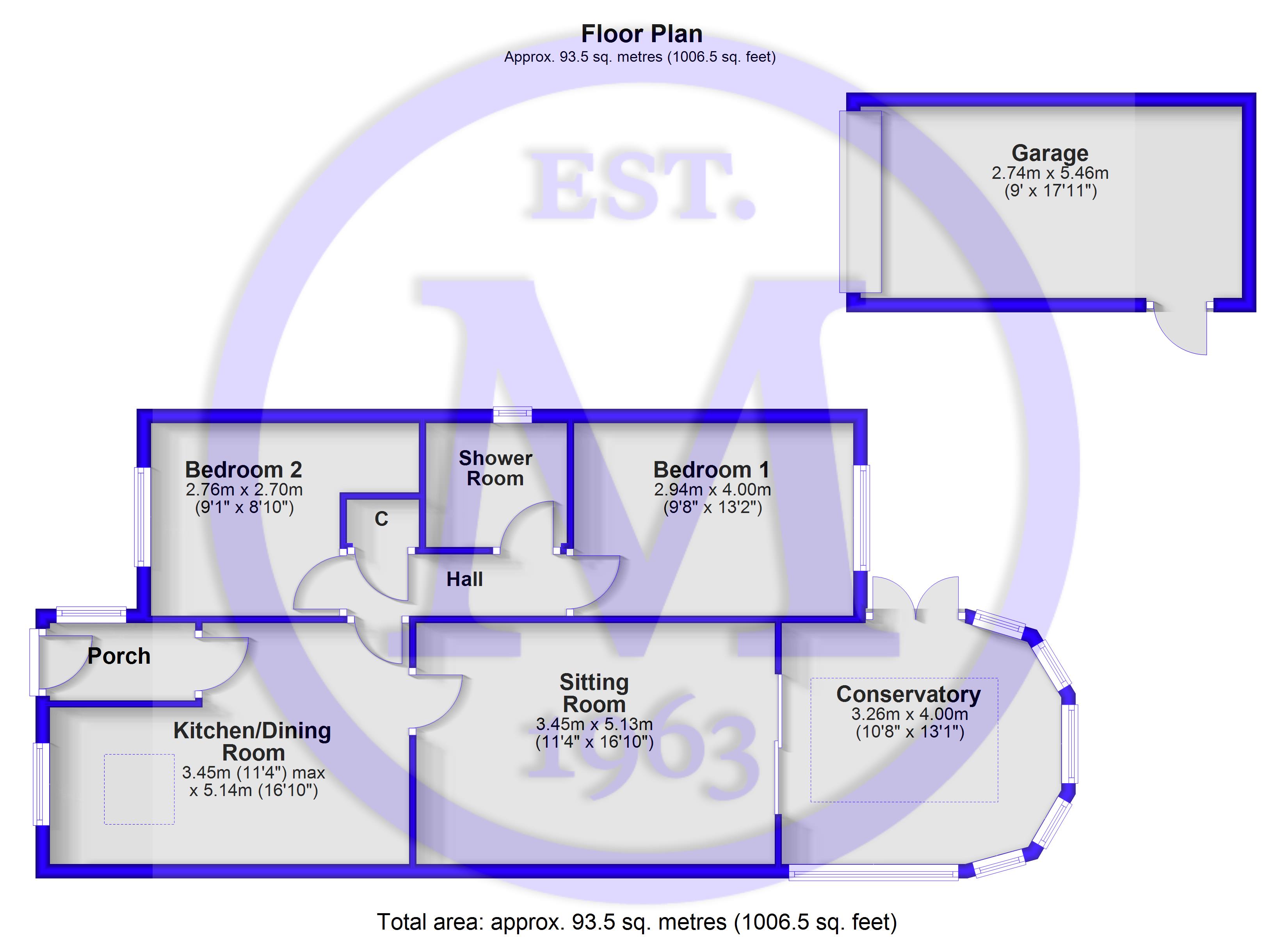 3, Wentwood Gardens, Hampshire floorplan