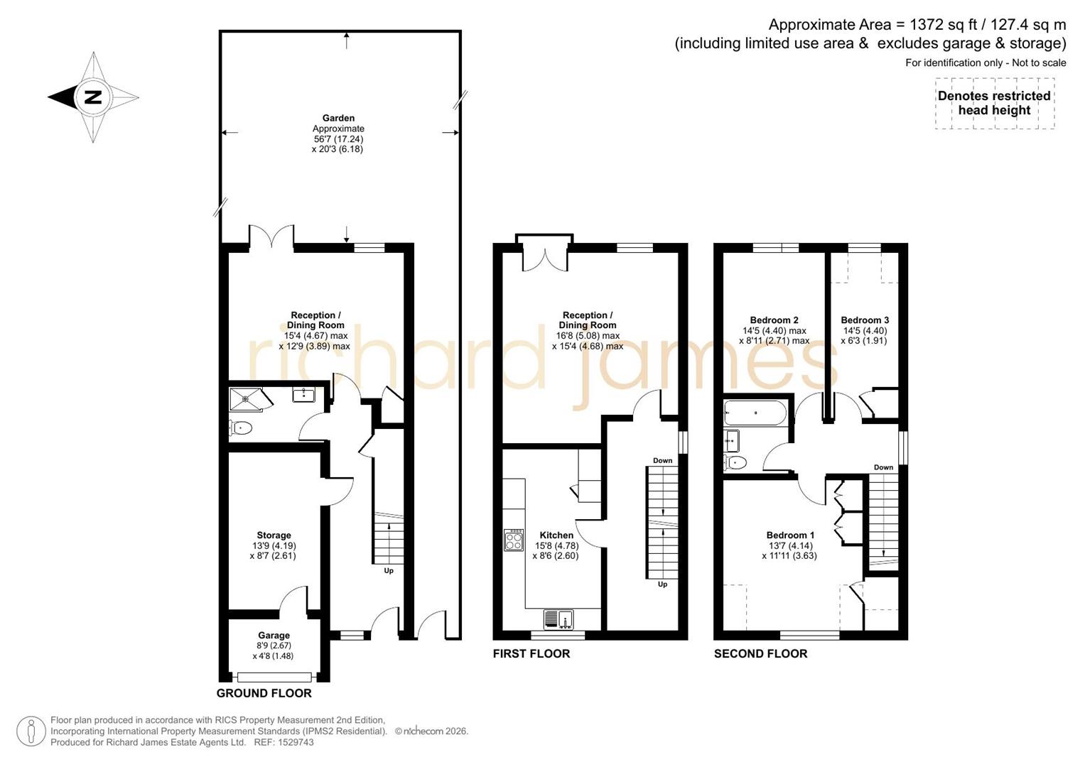 41, Grenville Place, London floorplan