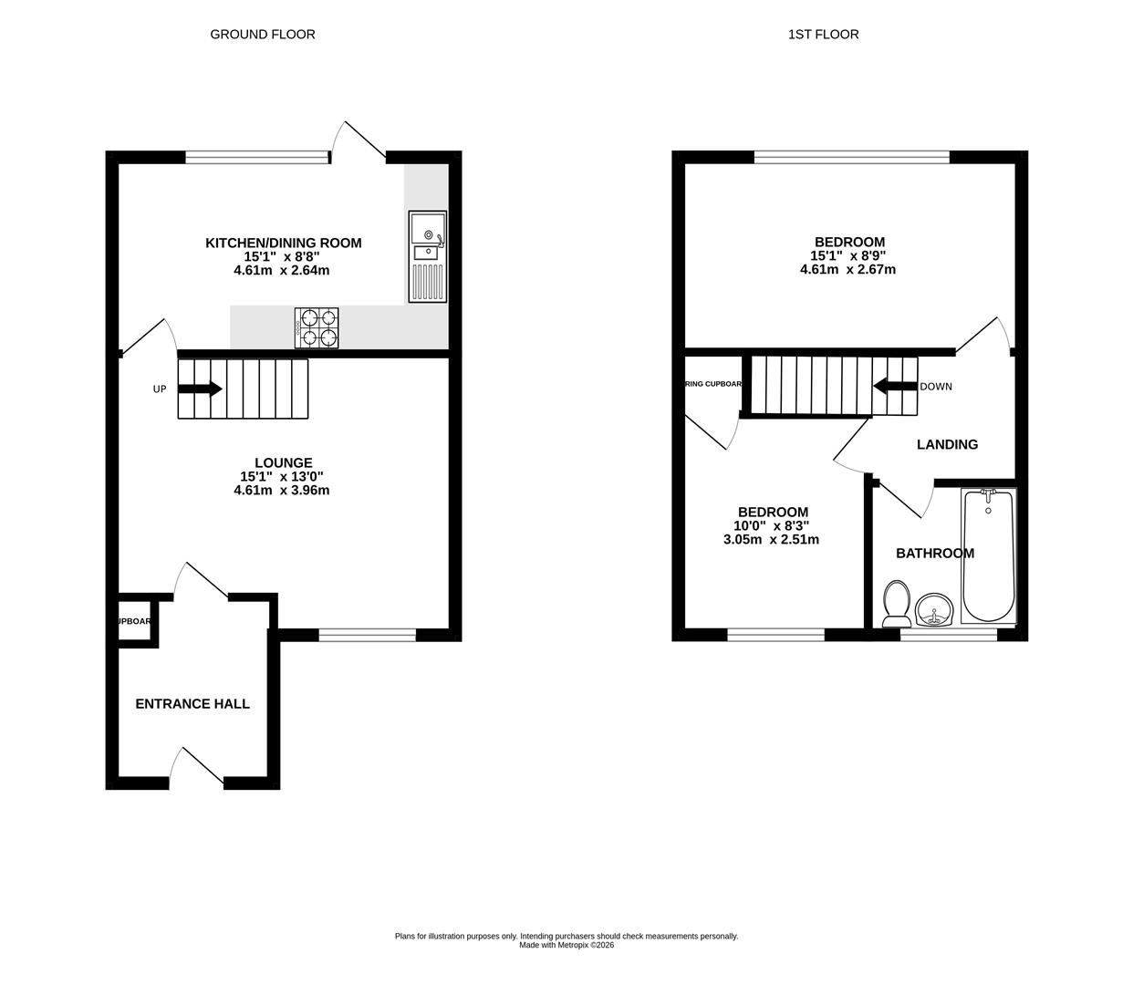 6, Turners Way, Burgess Hill floorplan