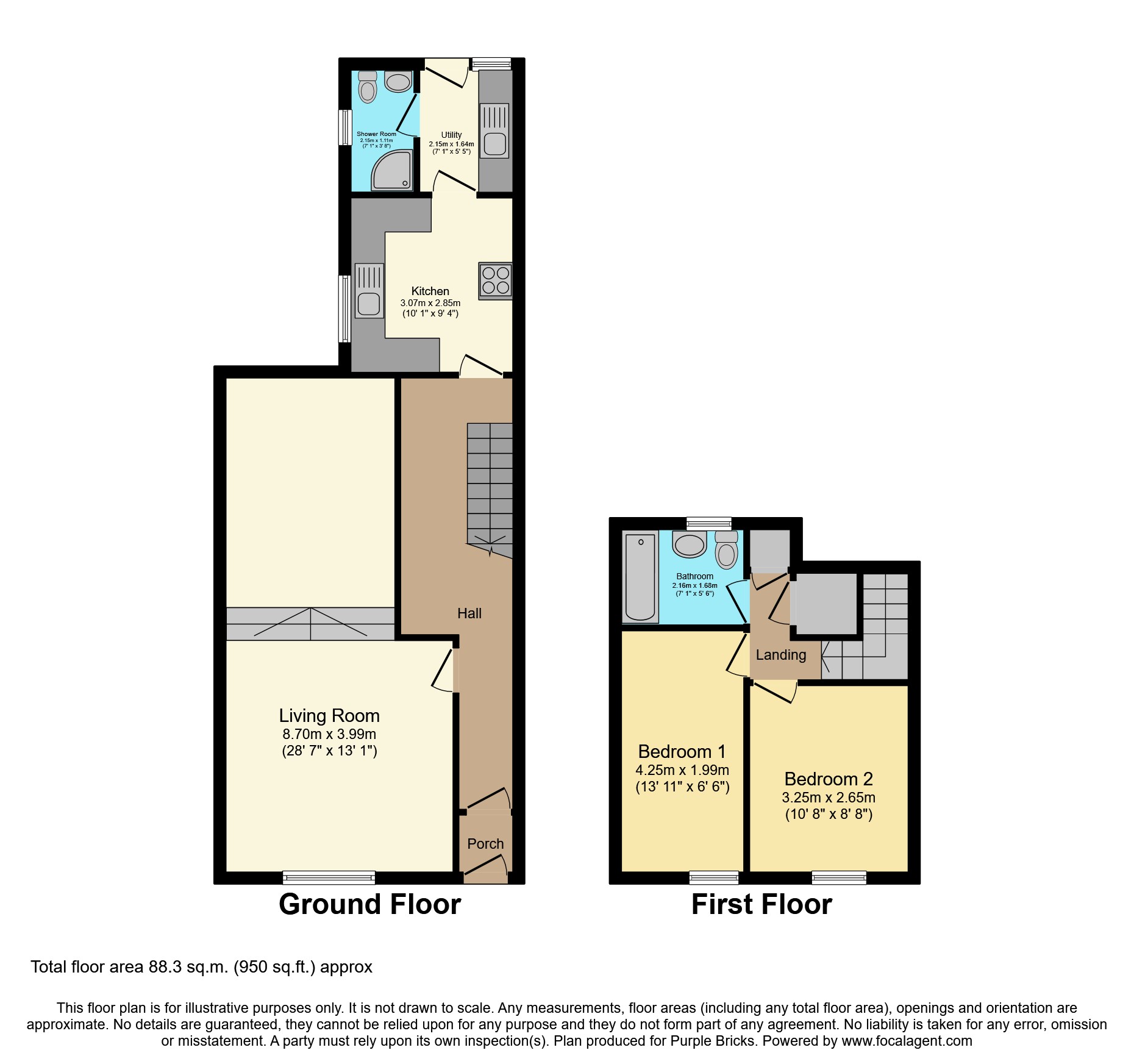 Sheephousehill, Fauldhouse EH47, 2 bedroom semidetached house for sale