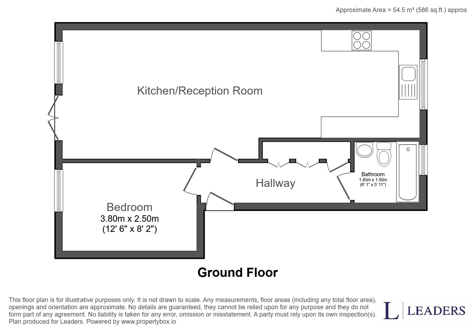 The Lane, Worcestershire floorplan