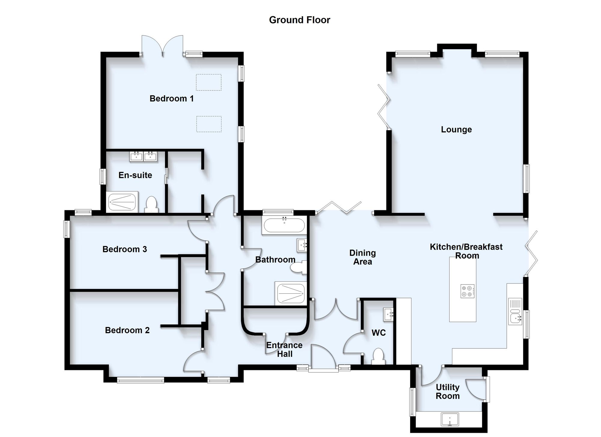 Plot 3, Cow Lane, Buckingham floorplan