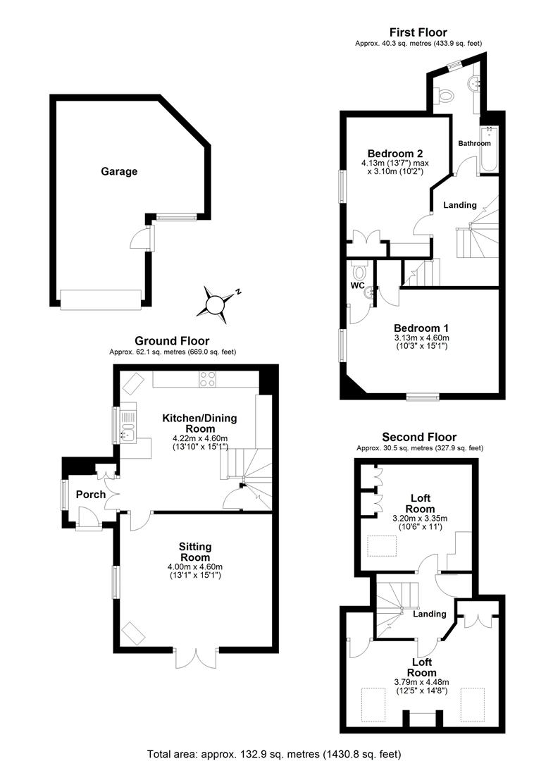 1 Sunnydale, Kingsbridge floorplan
