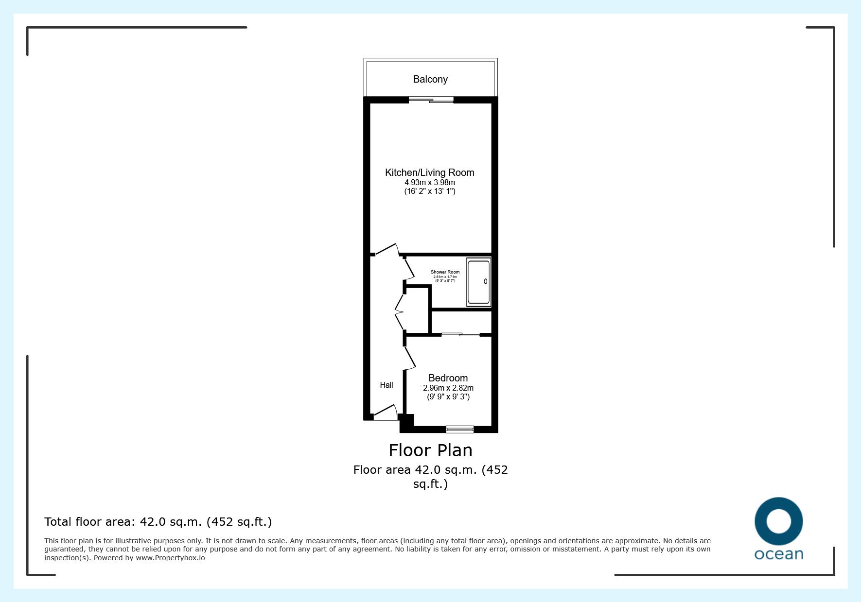 Flat 7 Dockside 120, Hotwell Road, Bristol floorplan