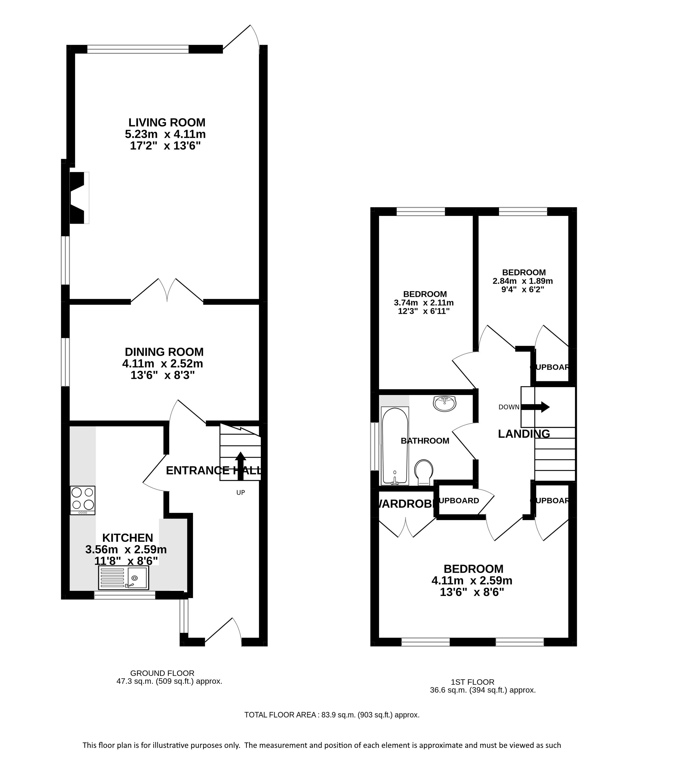 Drakes Drive, St. Albans, Hertfordshire AL1, 3 bedroom end terrace ...