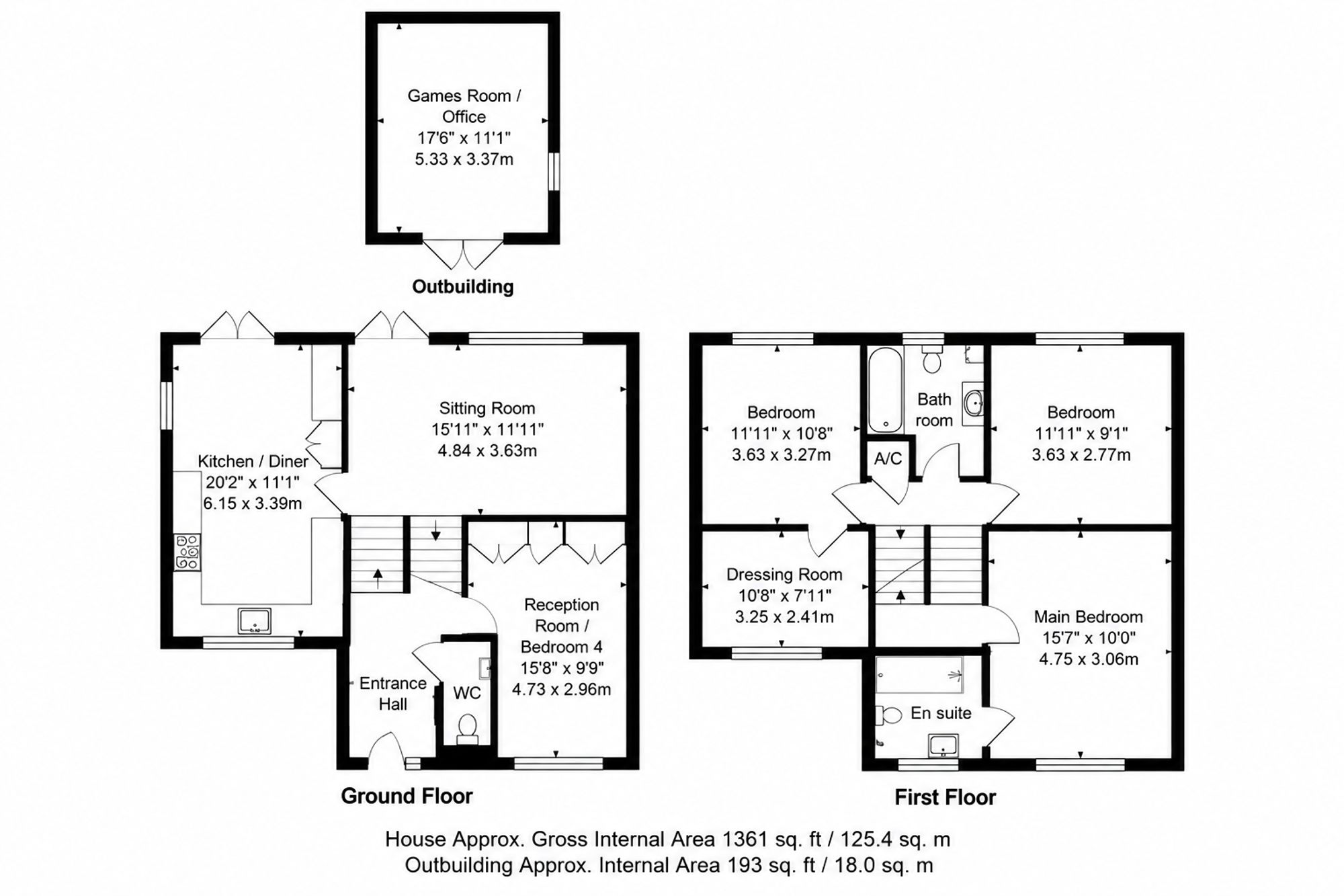 20 Barnfield, Crowborough floorplan