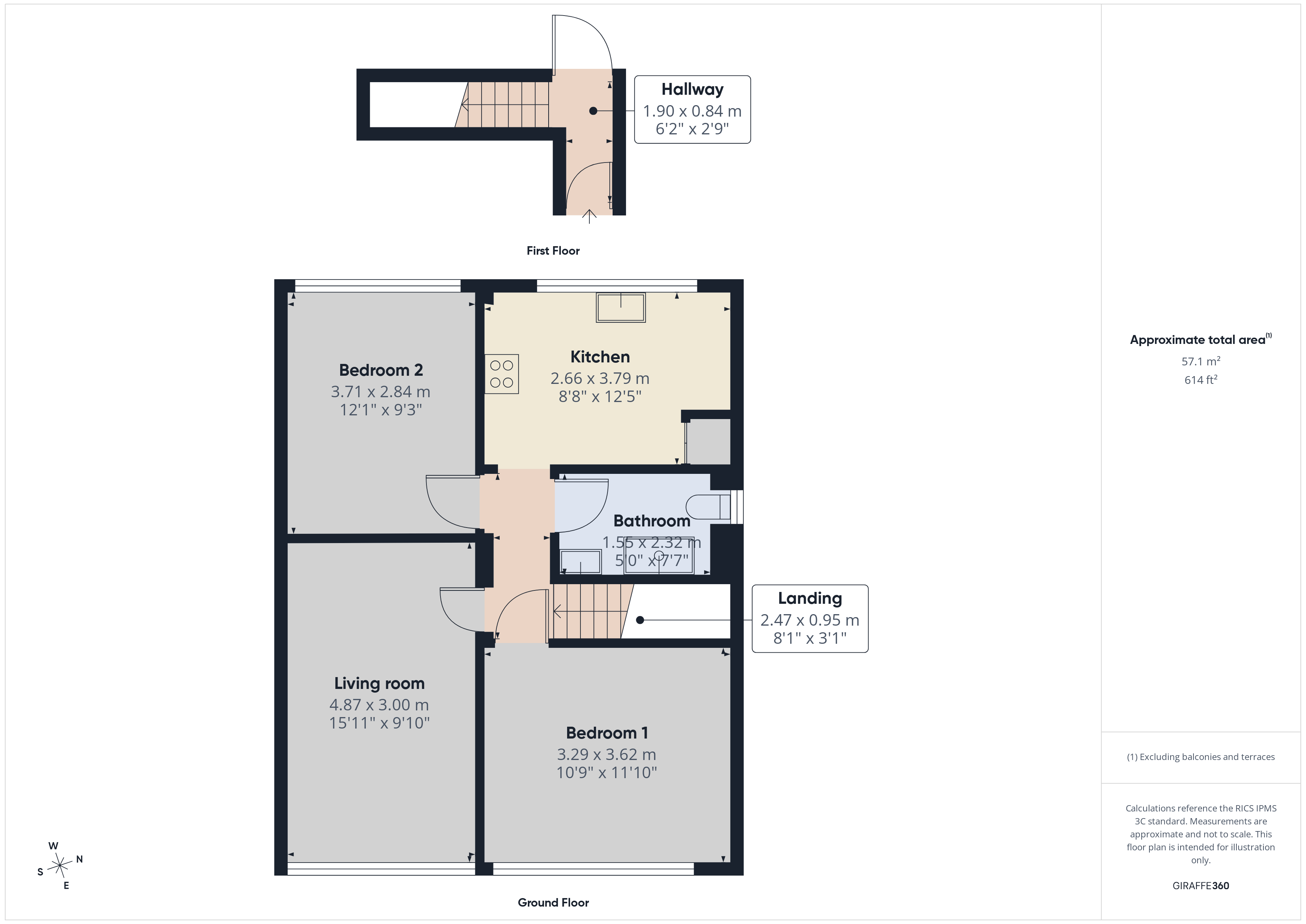 Gordon Road, Surrey floorplan