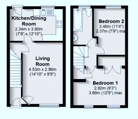 20, Swallow Close, Brackley floorplan