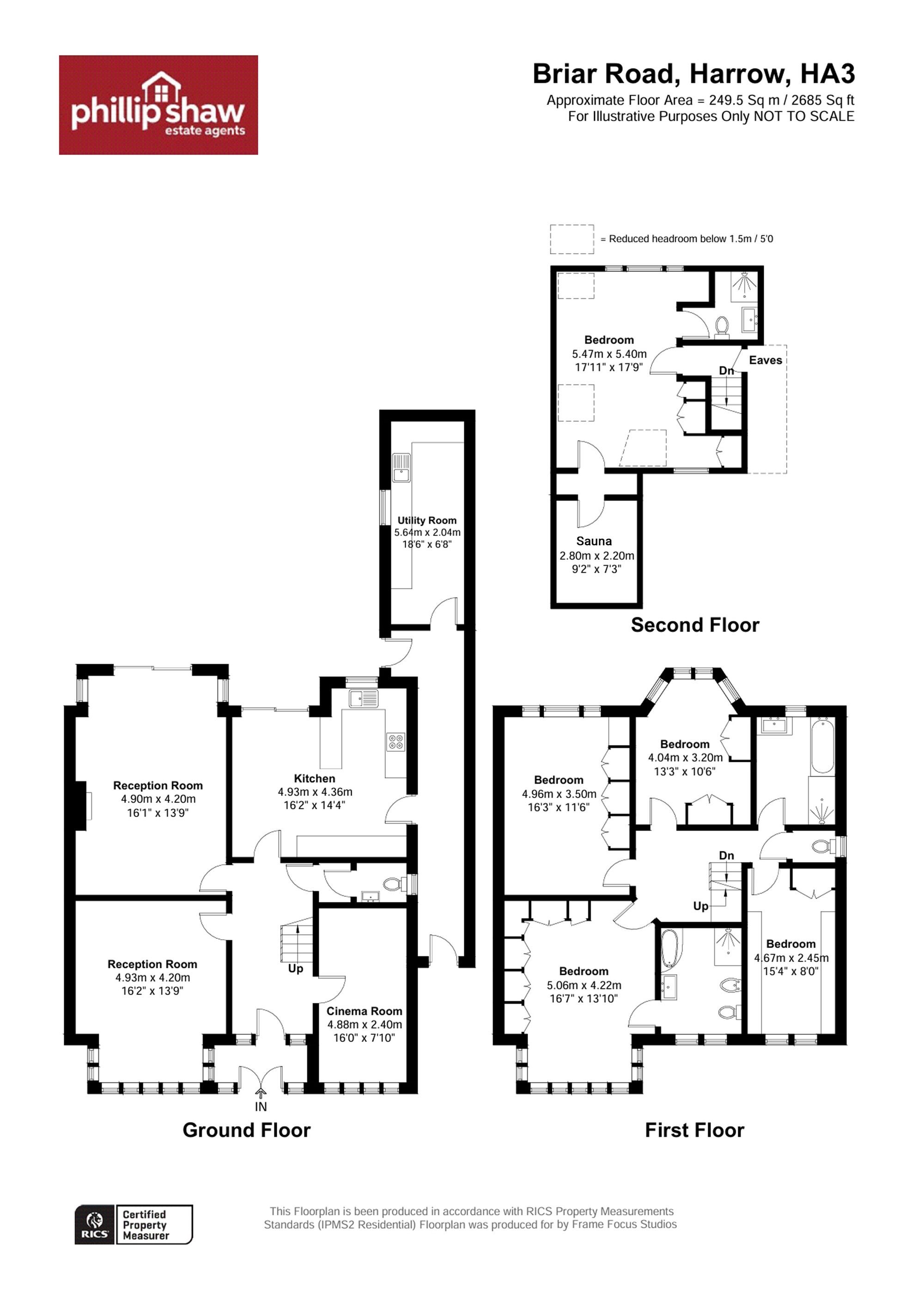9 Briar Road, Harrow floorplan