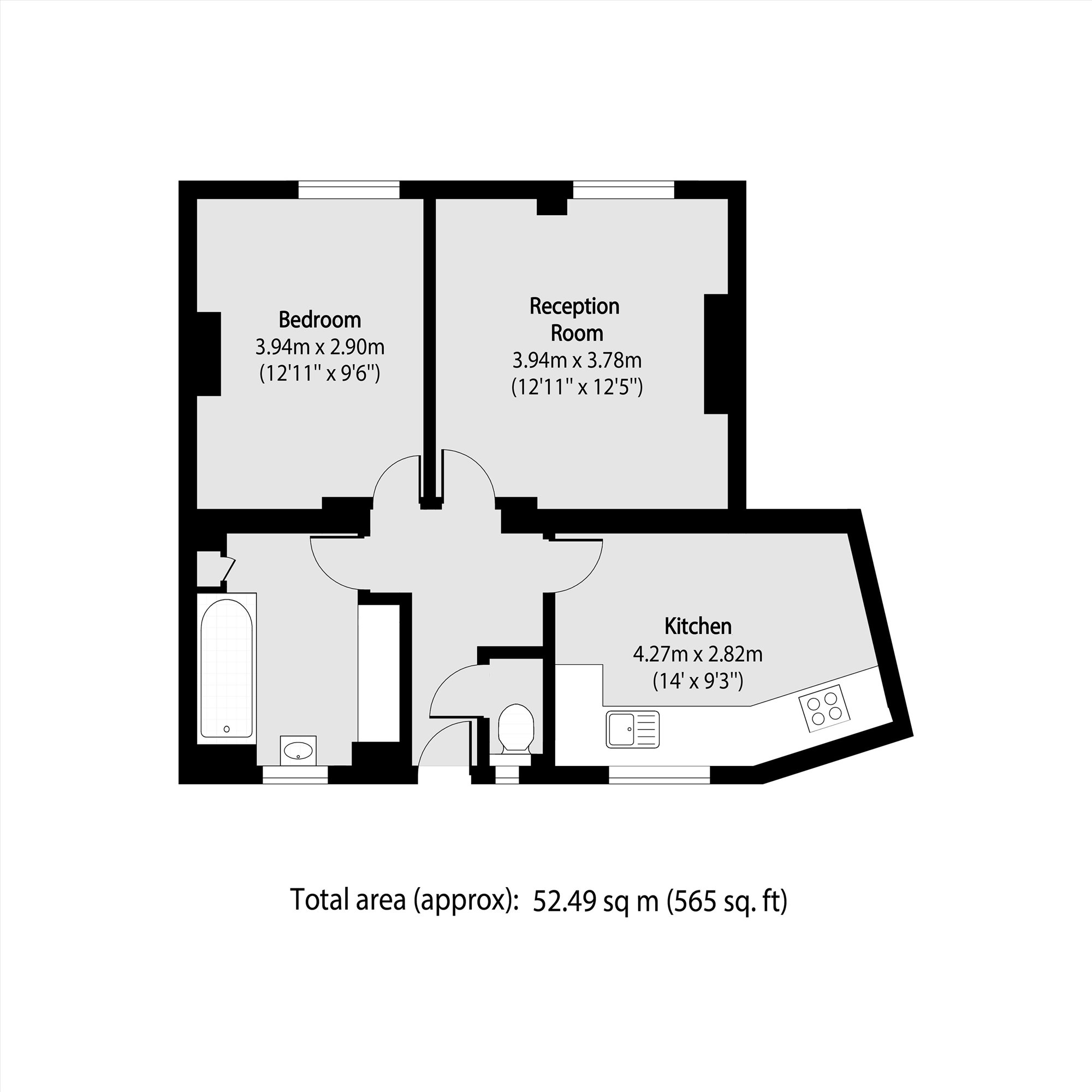 Pritchards Road, London floorplan