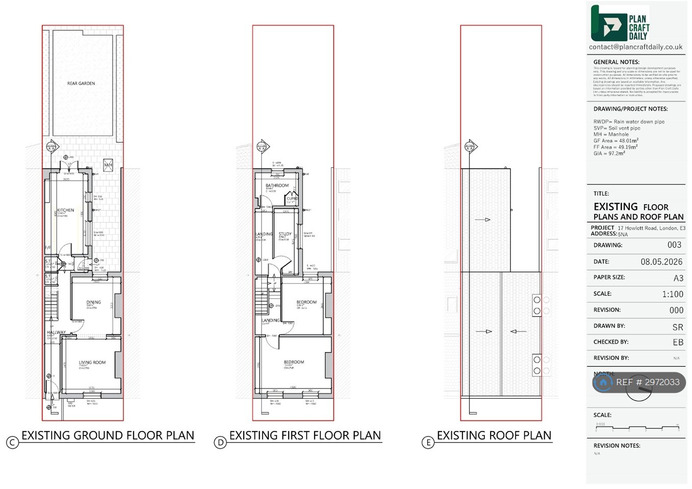 Hewlett Road, London floorplan