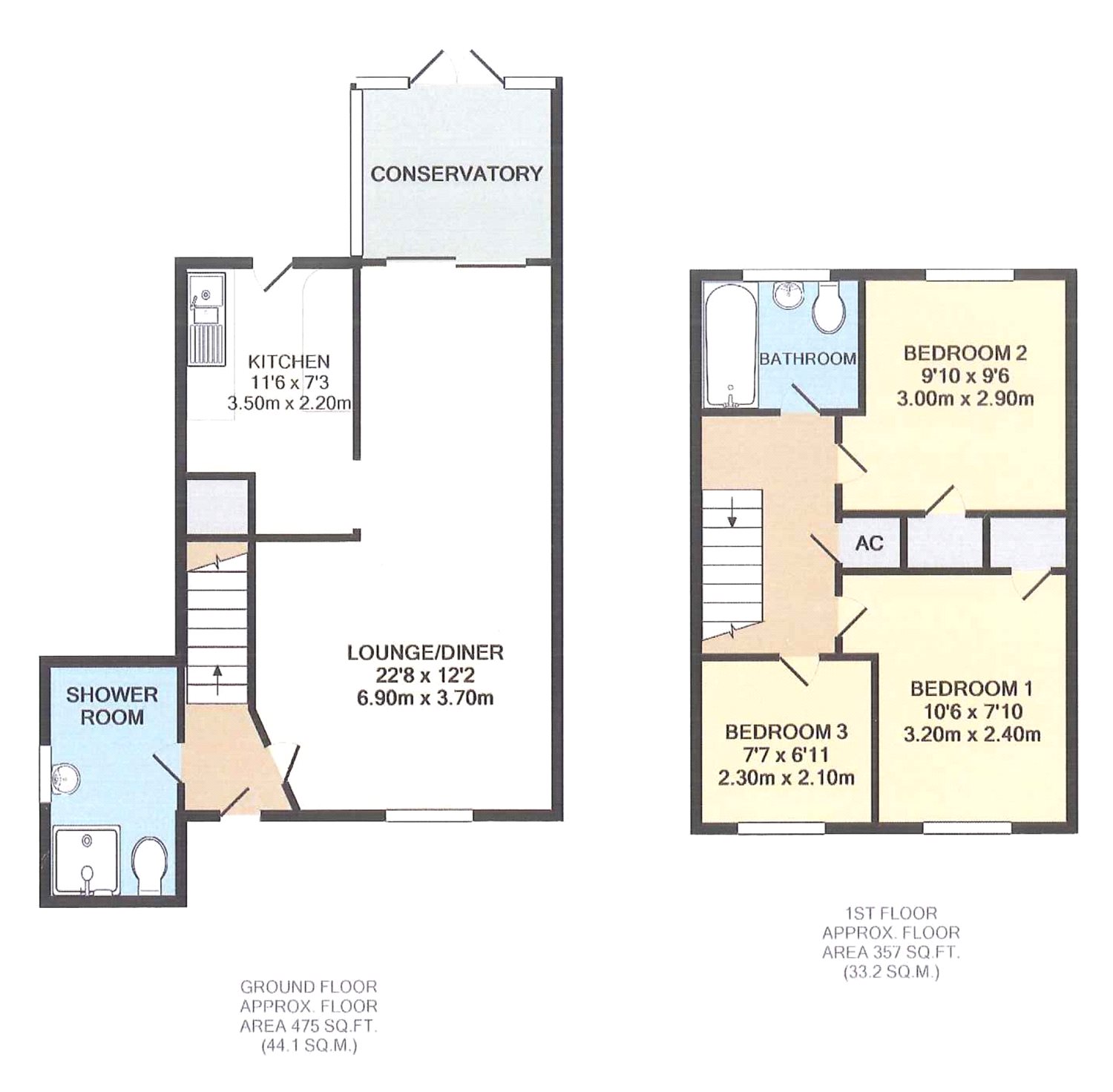 3 Bedrooms Semi-detached house to rent in Otters Brook, Buckingham MK18