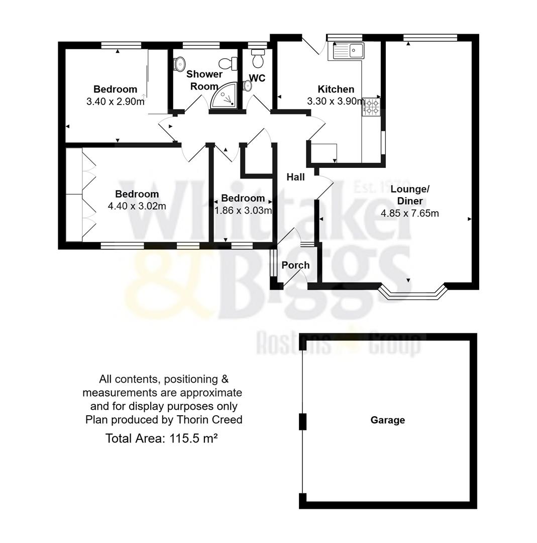 10, Melton Close, Congleton floorplan