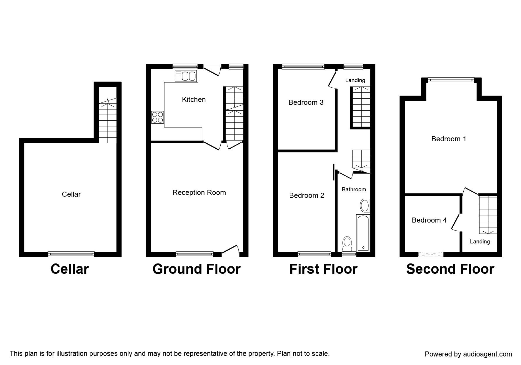 4 Bedrooms Terraced house for sale in Sladen Street, Keighley BD21