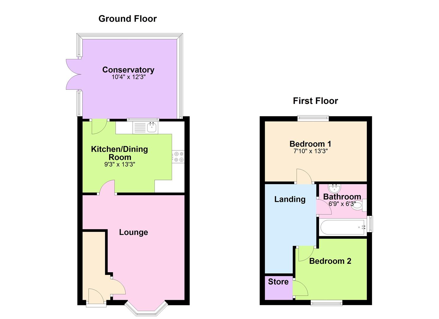 Glencoe Way, Peterborough floorplan