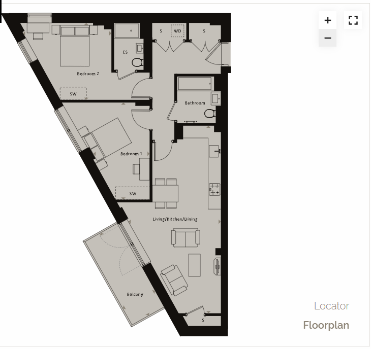 Flat 8 Redwing Court, London floorplan