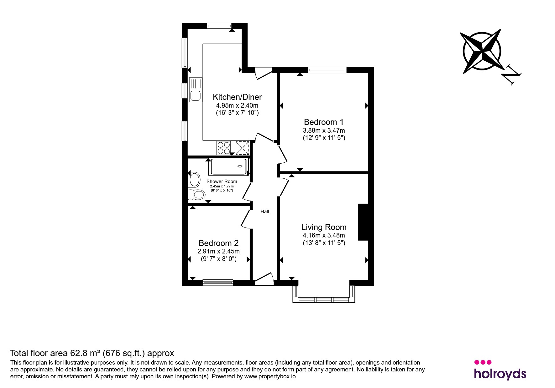 13, Airedale Mount, Keighley floorplan
