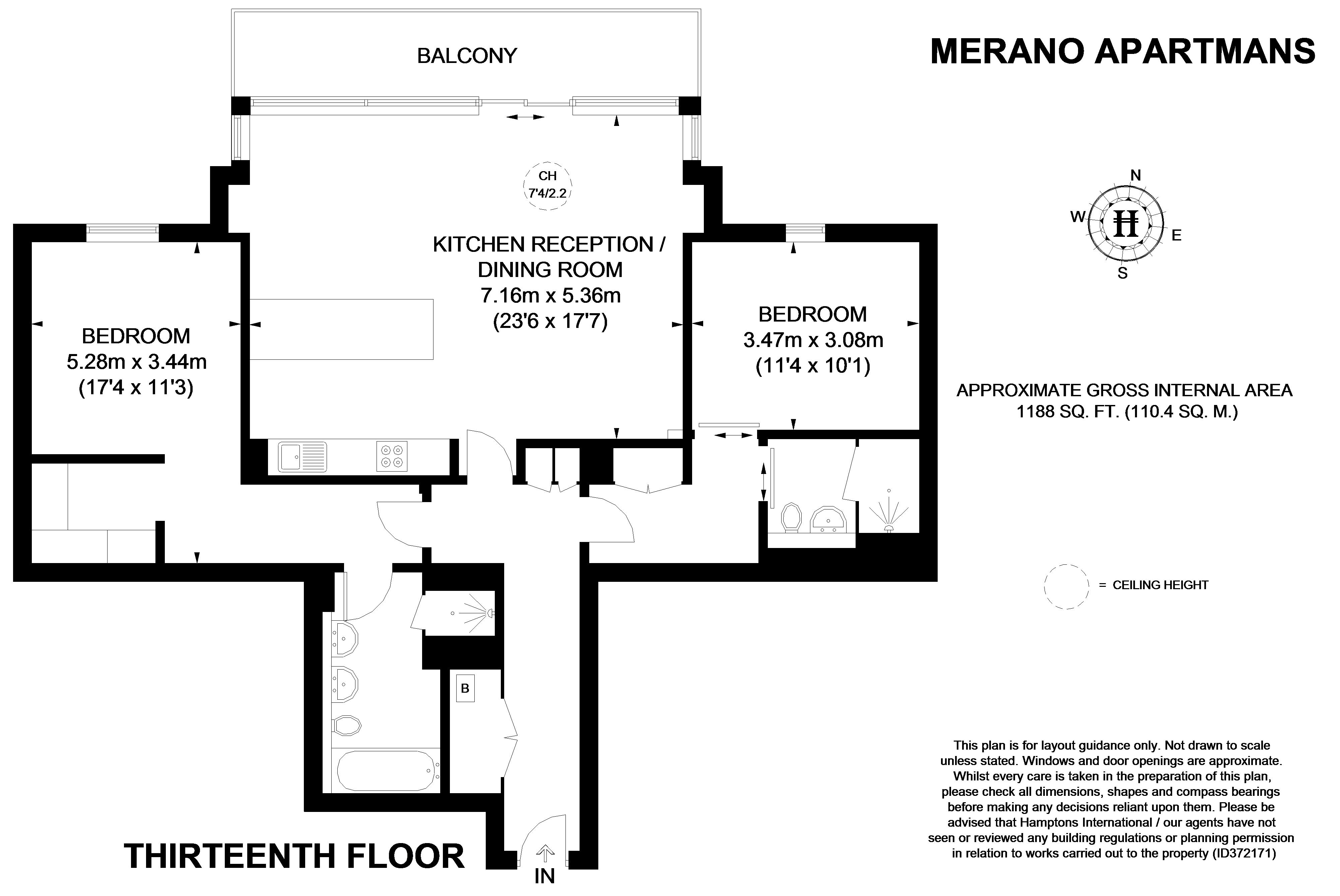 2 Bedrooms Flat to rent in Merano Residences, Albert Embankment, London SE1