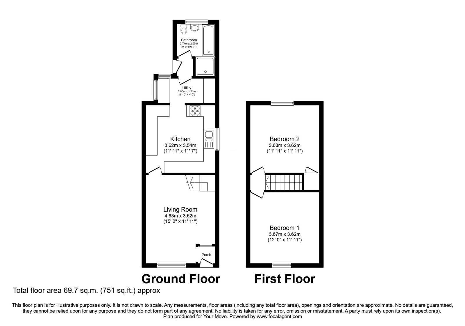 311, Ormskirk Road, Lancashire floorplan