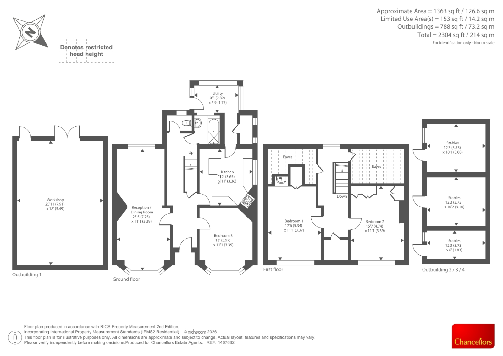Greenbanks,, London Road East, Amersham floorplan