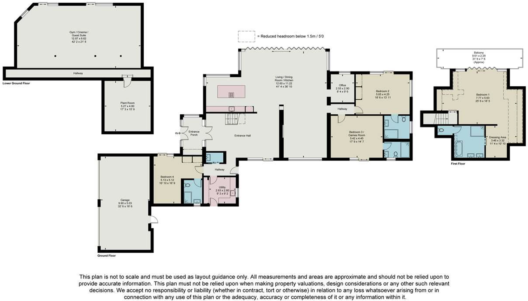 Buena Vista, Butes Lane, Alderney floorplan