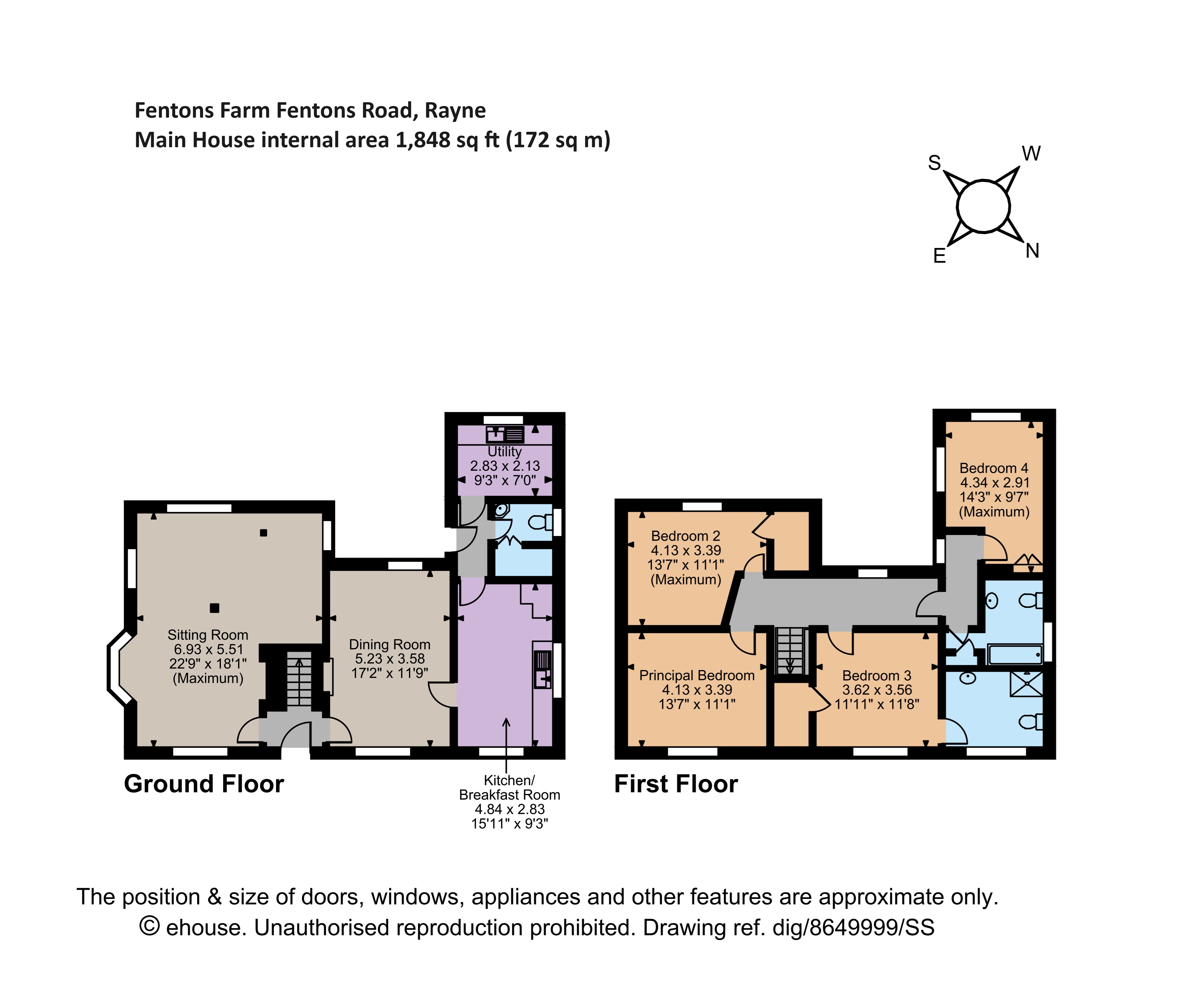 Fentons Farm,, Fentons Road, Braintree floorplan