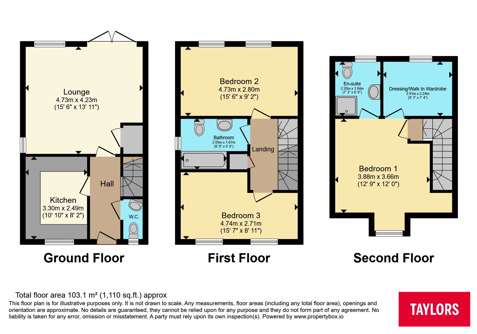 27, Crystal Way, Bristol floorplan