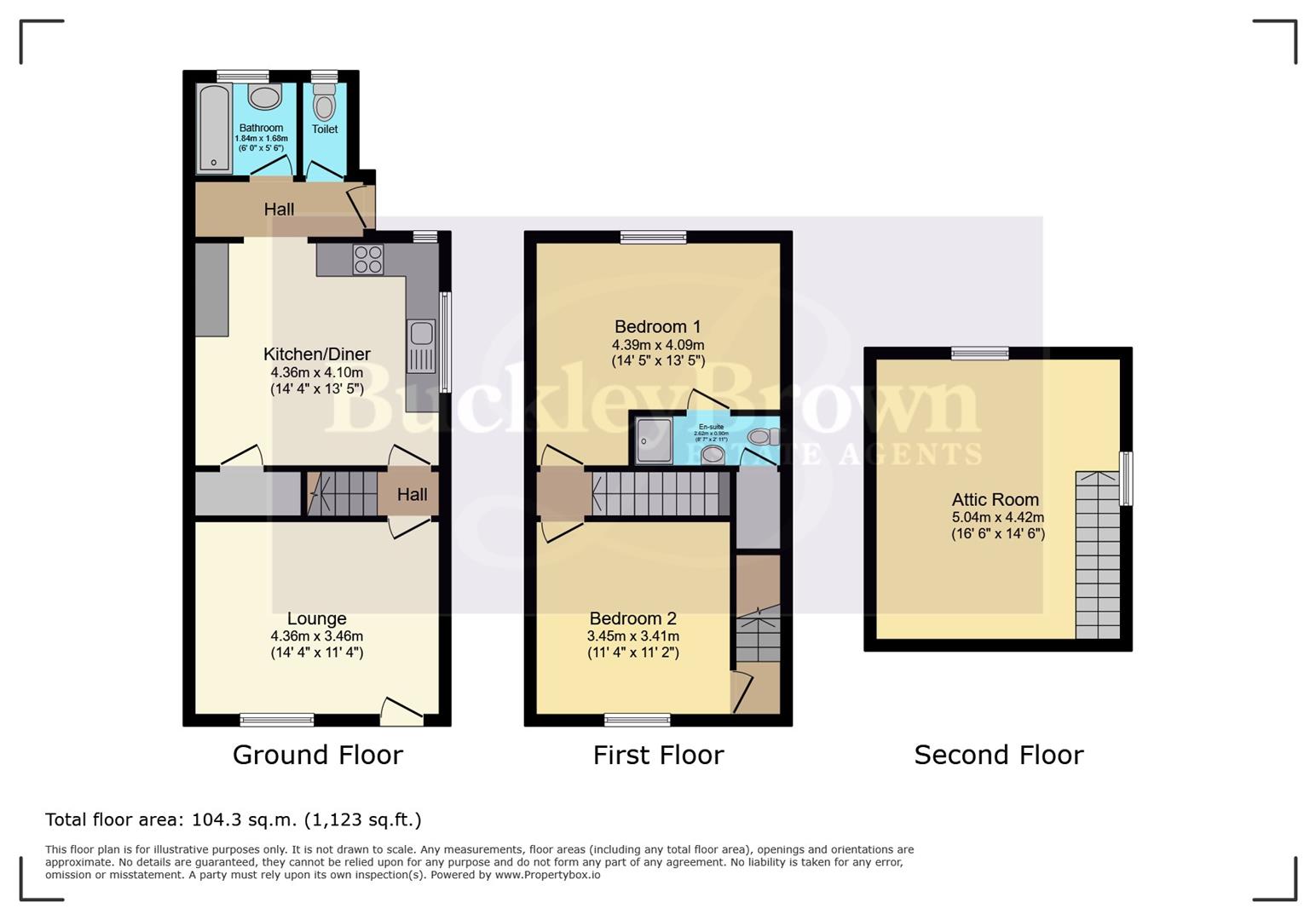 18, Mill Lane, Chesterfield floorplan