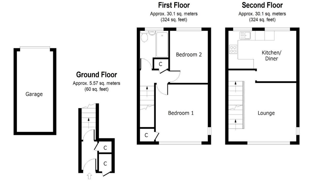 73, Clareville Road, Crofton floorplan