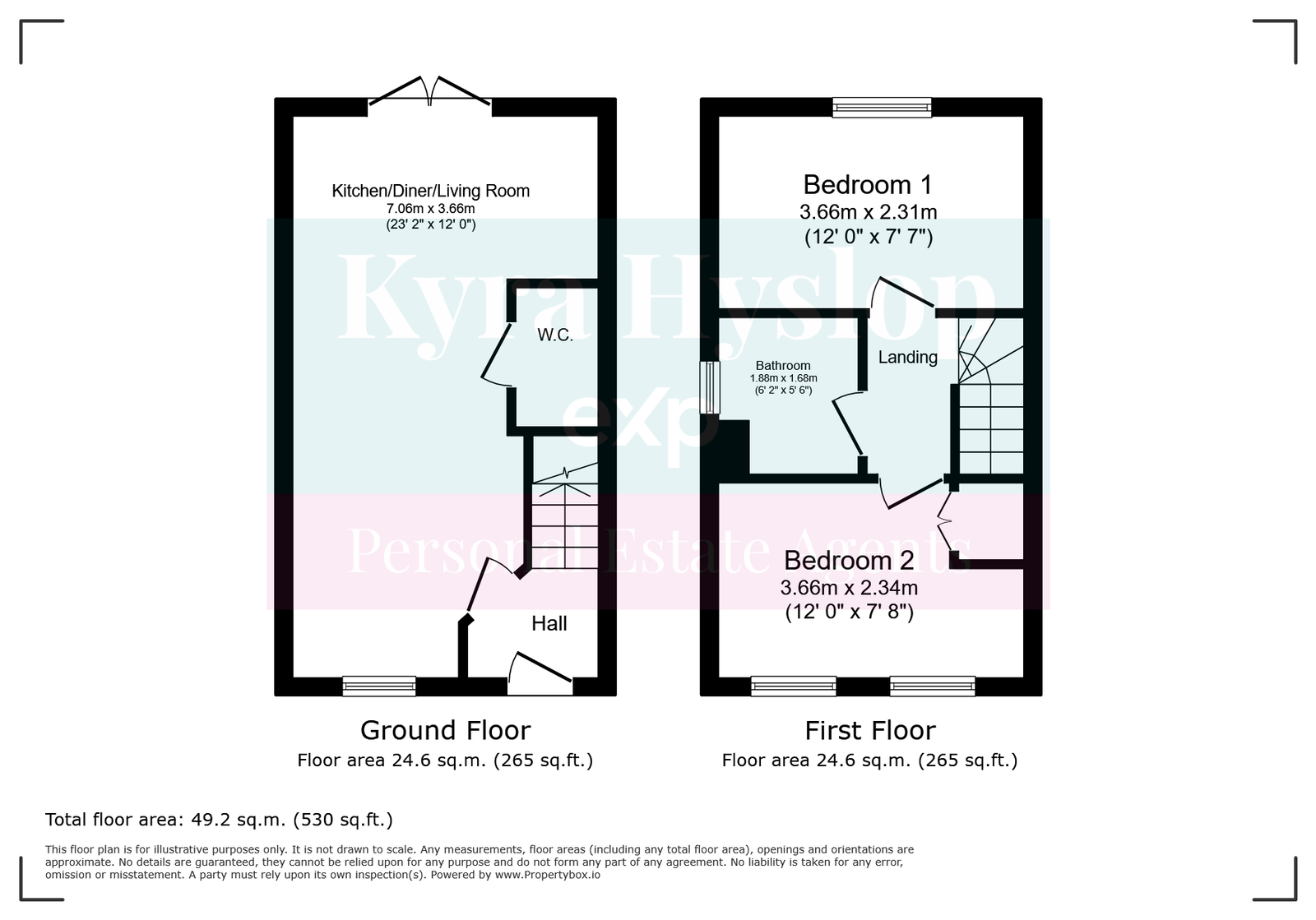 9, Birch Way, Exeter floorplan