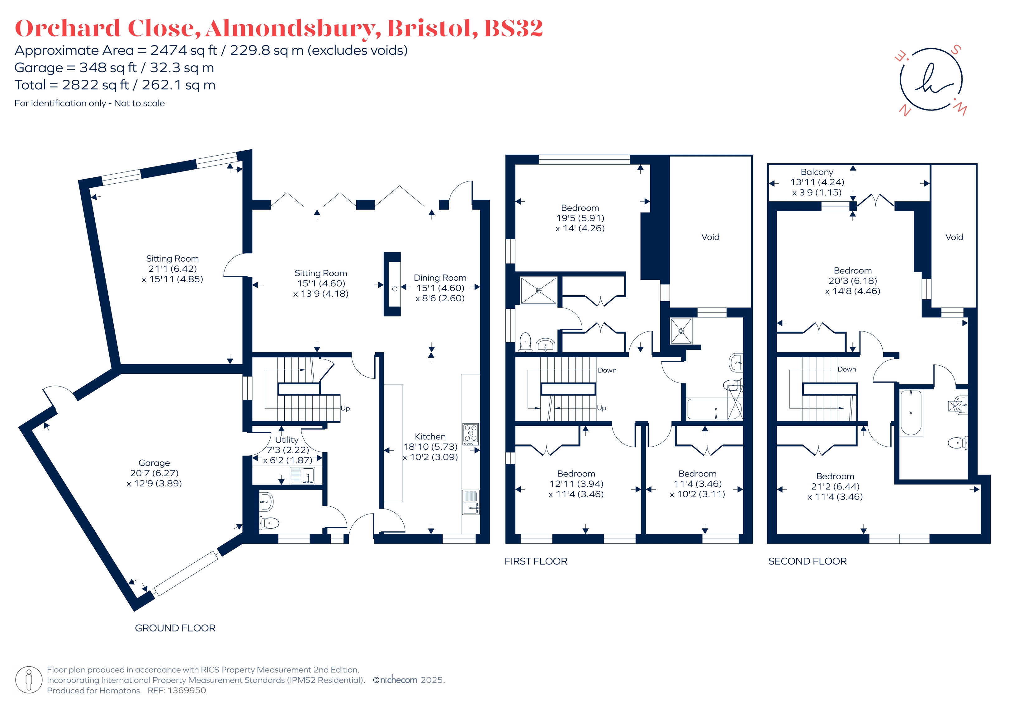 2, Orchard Close, Almondsbury floorplan