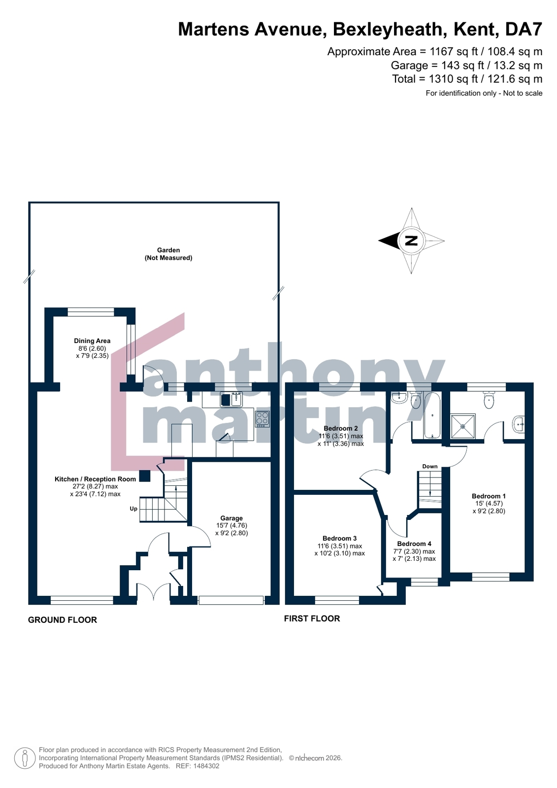 26, Martens Avenue, Kent floorplan
