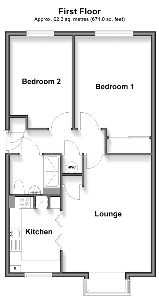 Old Mill Close, Eynsford floorplan