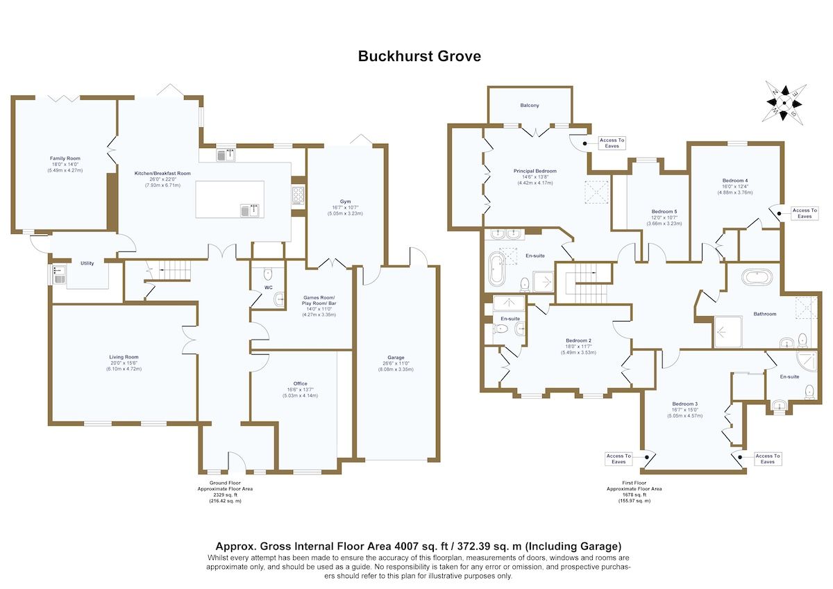 3 Buckhurst Grove, Wokingham floorplan