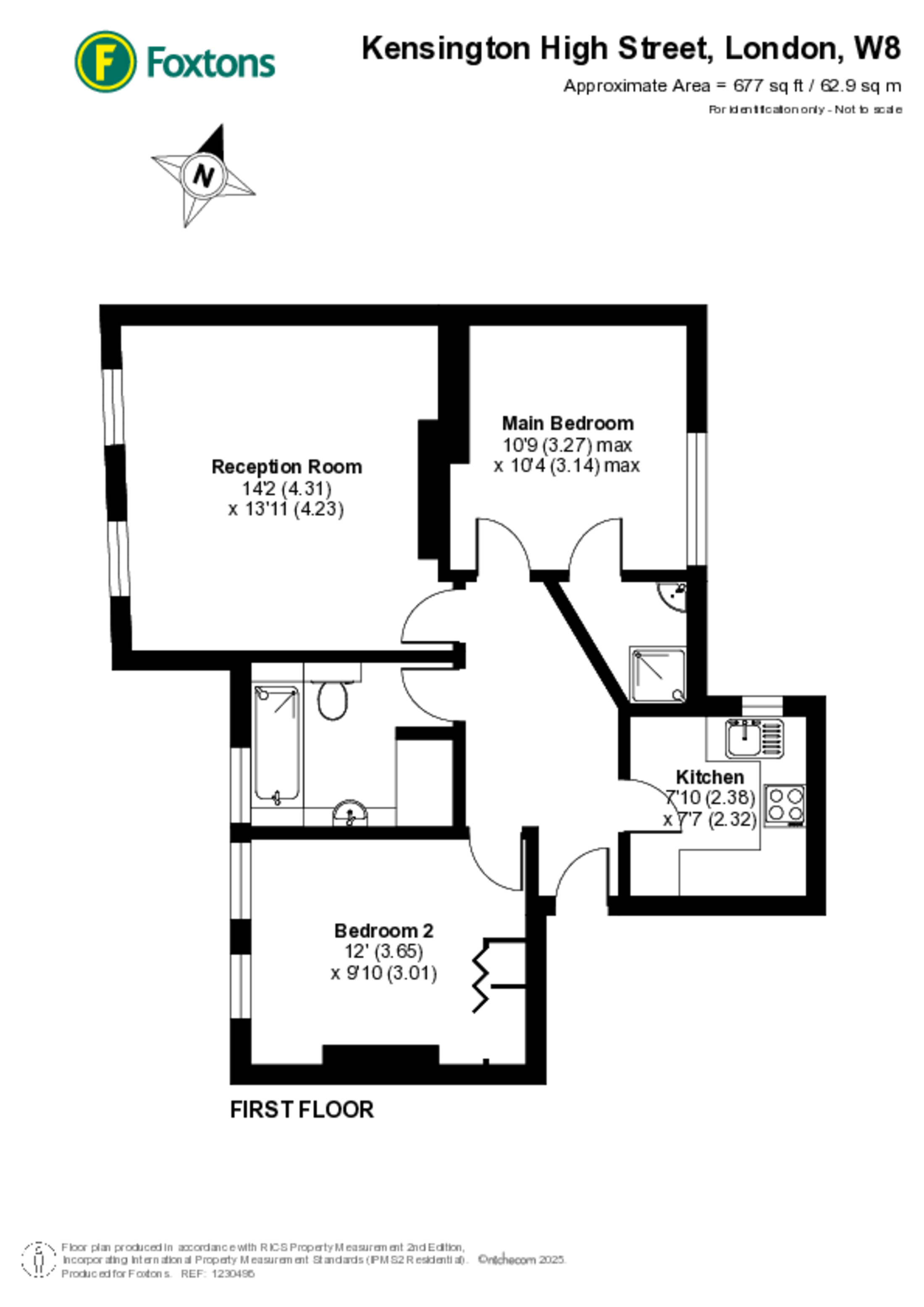 Kensington High Street, Kensington floorplan