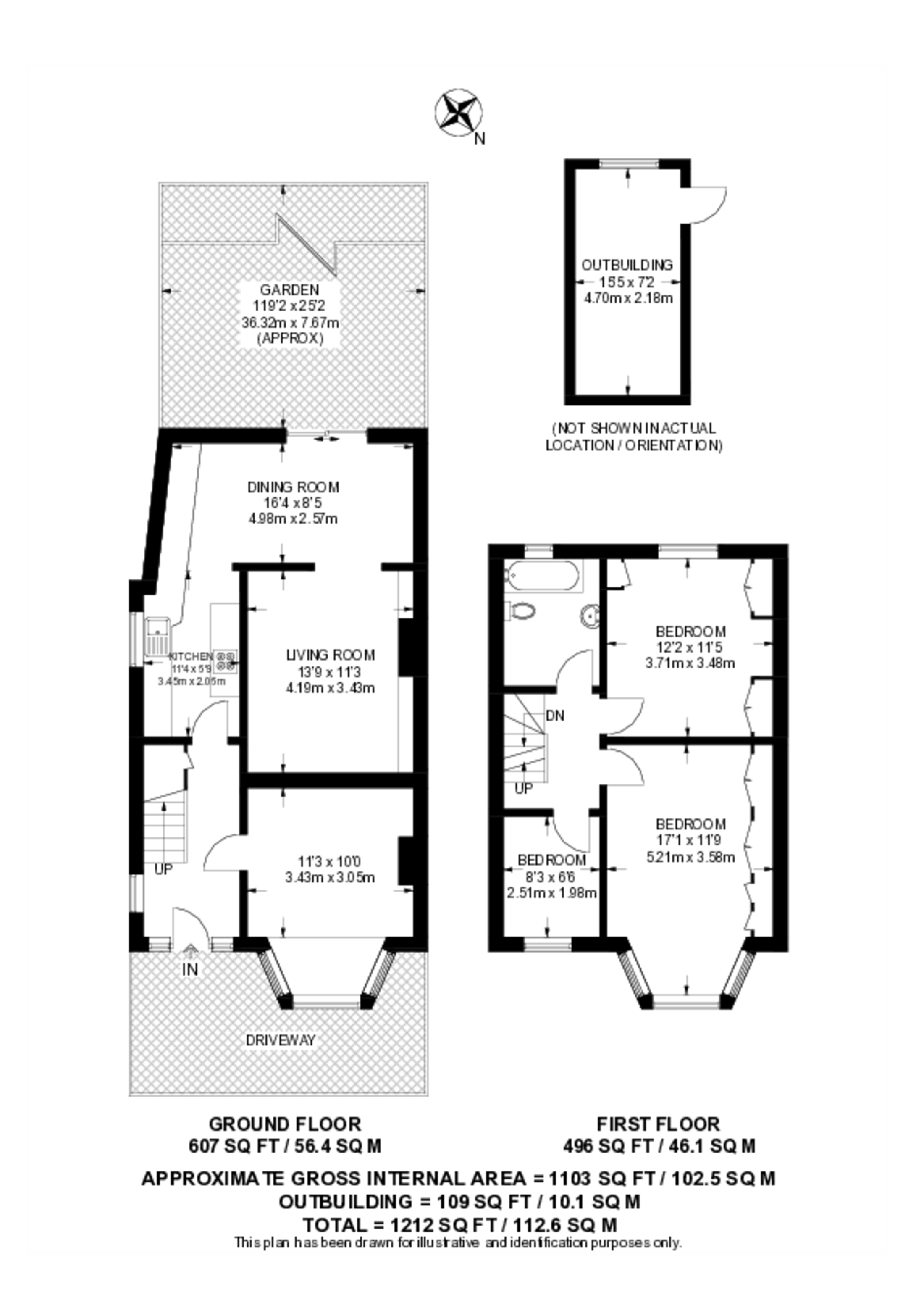 Alder Grove, Dollis Hill floorplan