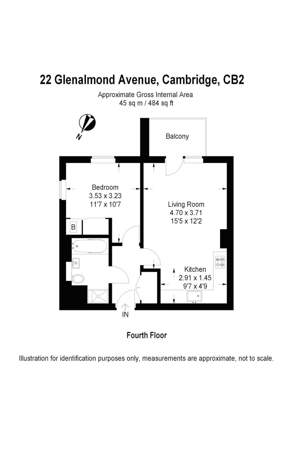 22, Glenalmond Avenue, Cambridge floorplan