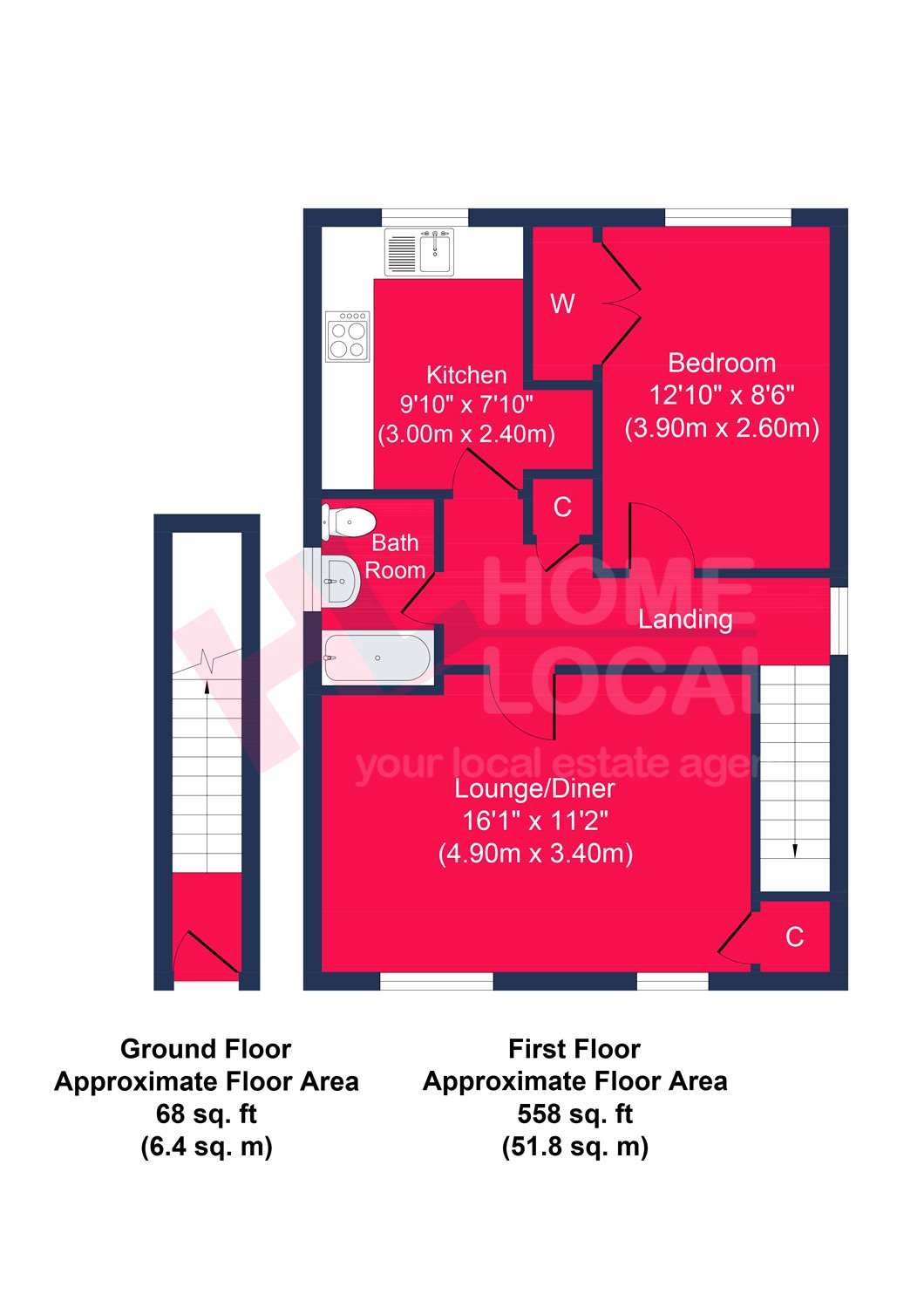 1 Bedrooms Detached house for sale in St Peters Avenue, Maldon, Essex CM9