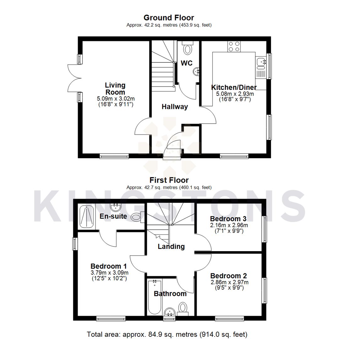 37, Tedder Gardens, Melksham floorplan