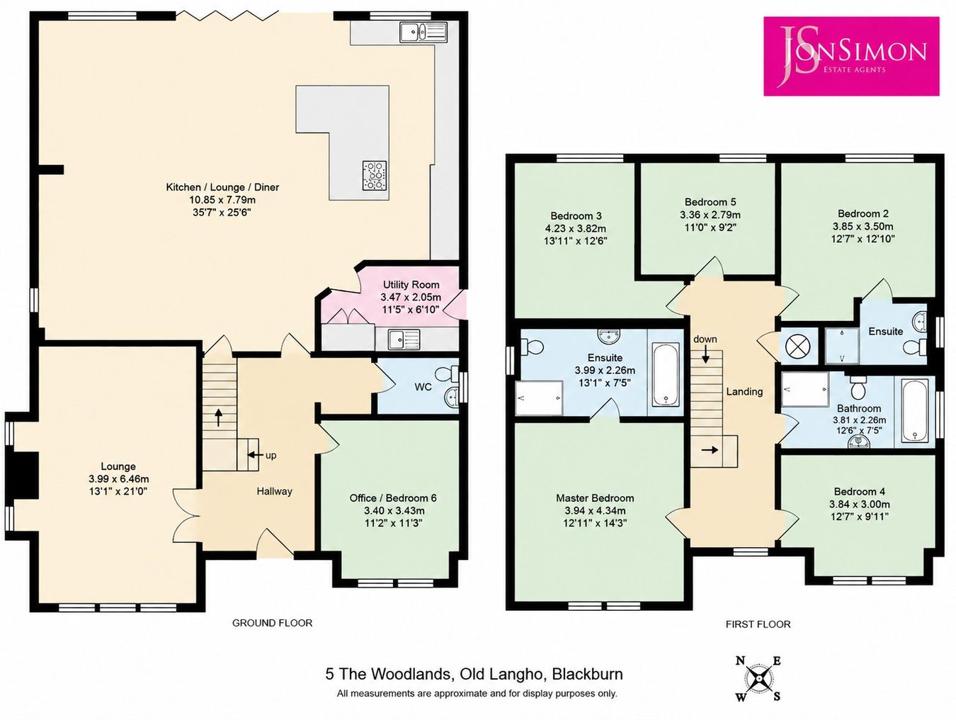 5, The Woodlands, Blackburn floorplan